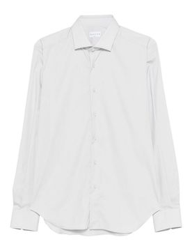 Xacus Camicia in cotone bianco