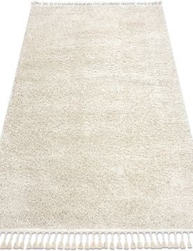 Teppiche Teppich Berber 9000 Sahne Franse Berber Shaggy 80x150 Cm 80x150 Cm