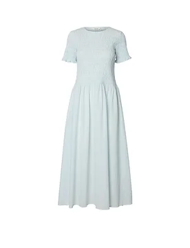 Mididress azzurro 34 - Selected Femme - FashionsVida