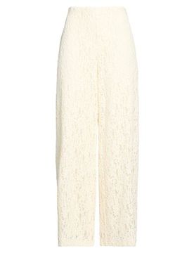 Pantalones Mujer Marfil 38,40 Mujer