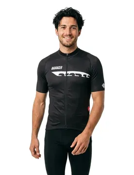 Maglia A Maniche Corte Spitfire Uniblade Black / White