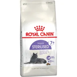 Pienso para gatos adultos y sénior Sterilised 7+