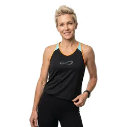 T-shirt Sans Manches Speed V Black Aqua L