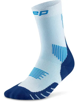 Run 5.0 Mid Cut Herren Socken, weiß V - Cep - FashionsVida