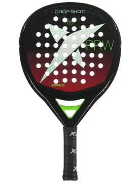 Power 2.0 Padel Racket Black / Red / Blue / Green One Size - Drop Shot - FashionsVida