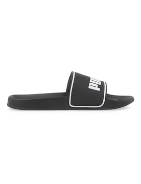 Ciabatte nere con logo bianco Leadcat 2.0 43 - Puma - FashionsVida