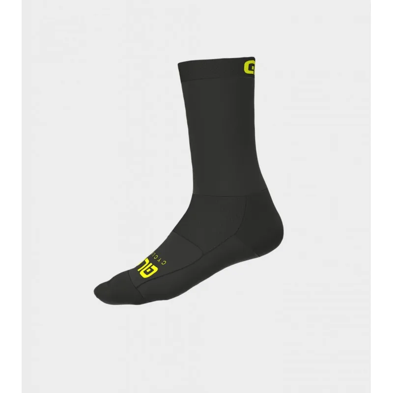 Calzini ciclimo Q-SKIN 18cm TEAM nero - ALE' - FashionsVida