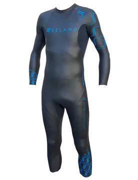 Triathlon H.qs-40 Long Sleeve Neoprene Wetsuit Black XL Men - Seland - FashionsVida