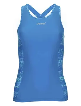 Maglia Da Triathlon Senza Maniche Performance Crossback Pacific Grafitti