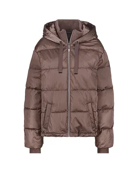 Piumino trapuntato marrone 34 - monari - FashionsVida
