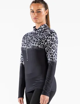 Cozy Womens CarbonDri Zip Neck Base Layer - - Size: 10 - Surfanic - FashionsVida