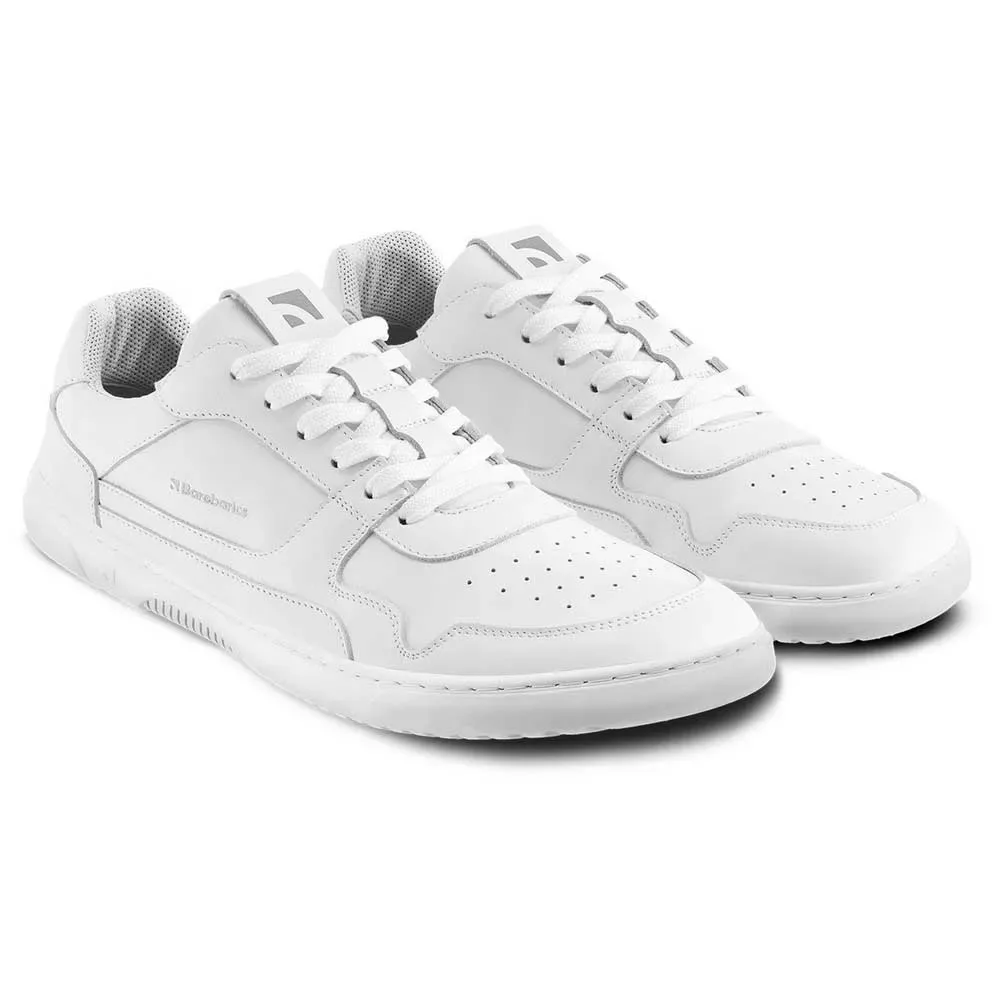 Baskets Zing Leather Barefoot All White EU 36 - Barebarics - FashionsVida