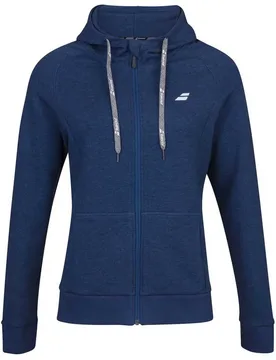 Exercise Full Zip Sweatshirt Estate Blue Heather XS - Babolat - FashionsVida