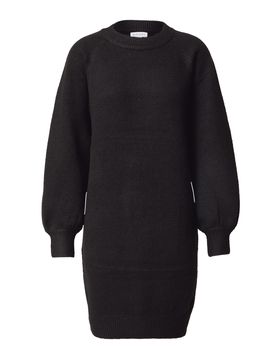 Warehouse Vestido de punto negro