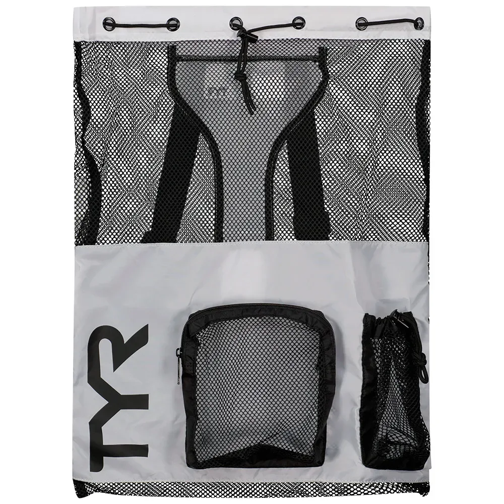Alliance Big Mesh Mummy 40l Backpack White One Size unisex - TYR - FashionsVida