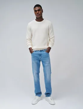 Vaqueros regular fit de hombre - Salsa Jeans - FashionsVida