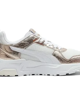 Sneaker Trinity 2 Lt Metallic Whisper White / Gold / Warm White EU 37 1/2 - Puma - FashionsVida