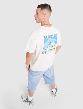 Mountain Graphic Relaxed T-Shirt - Herren, Weiss - male - Size: XS