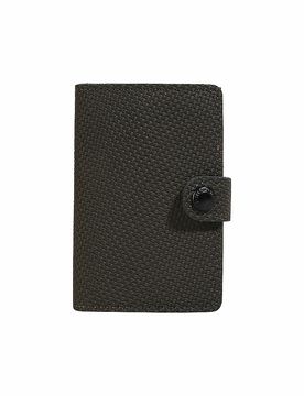 Geldbörse - Miniwallet Carbon khaki oliva