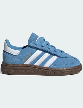 Scarpe Handball Spezial Comfort Closure Elastic Lace Infant 25 Light Blue / Cloud White / Gum - Adidas - FashionsVida