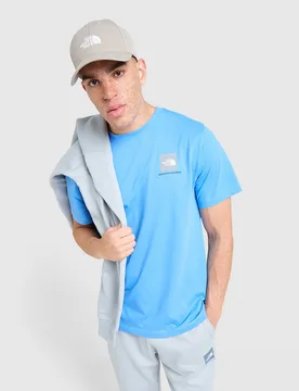 Fine Box Logo T-Shirt - Herren, Blau - male - Size: XXL - The North Face - FashionsVida