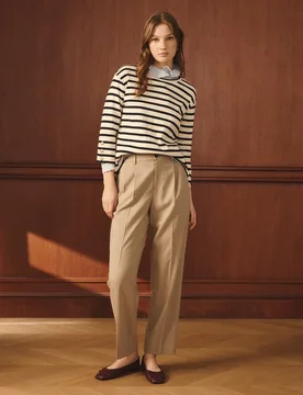 Camiseta de mujer rayas pasador puño - Lloyd's - FashionsVida