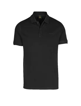 Polo Regular Fit PRIME negro S - BOSS - FashionsVida