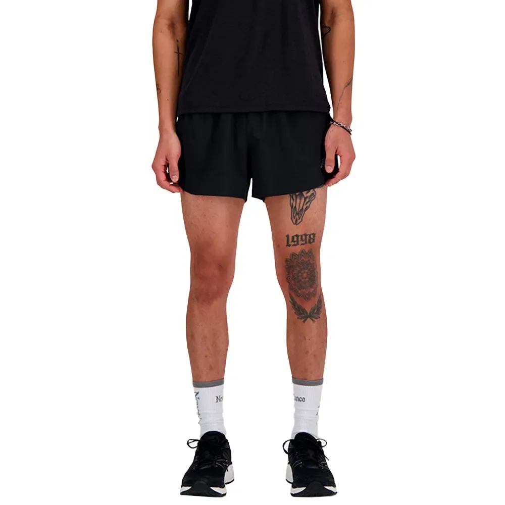 Short Rc Split 3´´ Black L - New Balance - FashionsVida