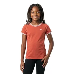 Team Stretch Short Sleeve T-shirt Terracotta 8-10 Years