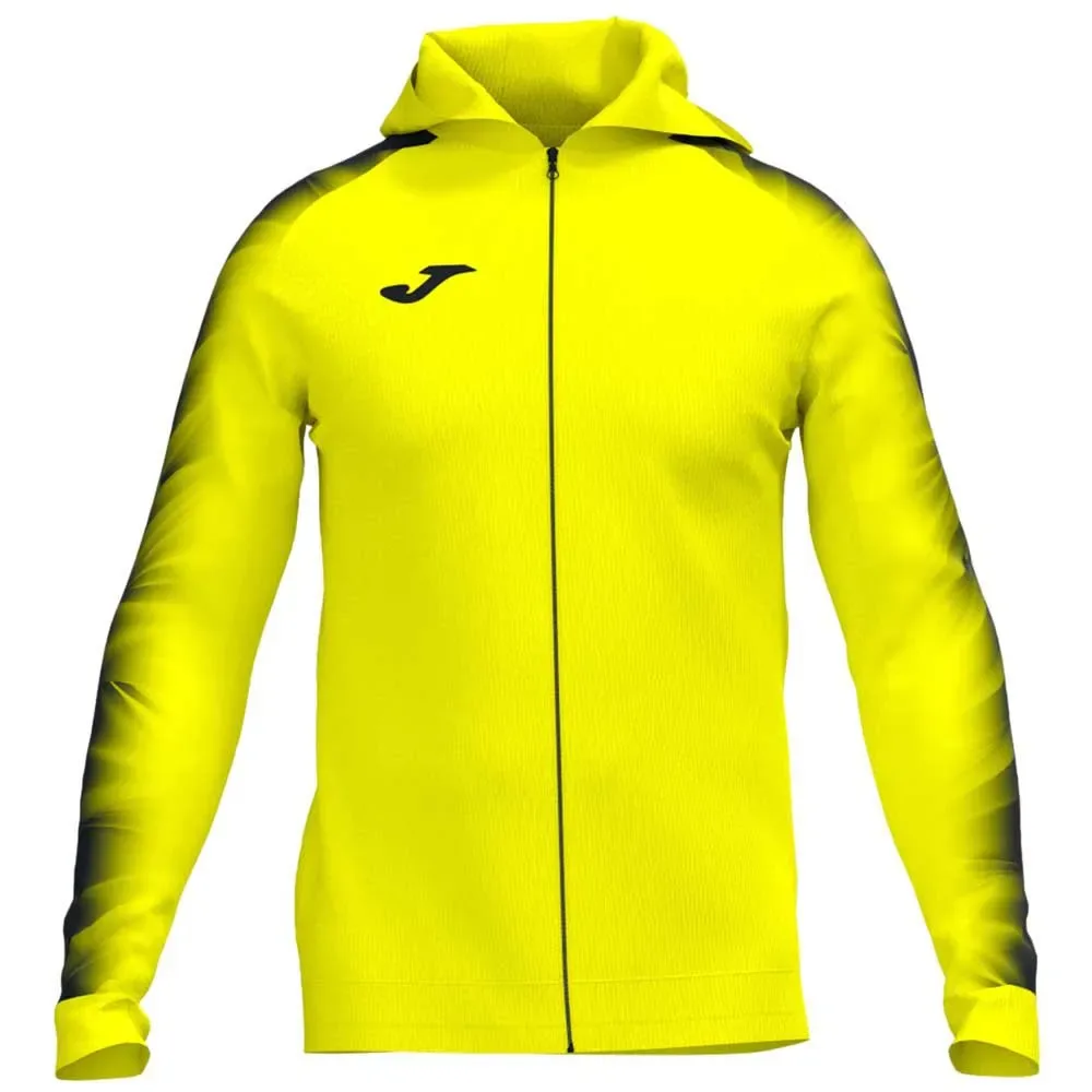 Felpa Con Zip Elite Xi Fluor Yellow / Black 12-14 Anni - Joma - FashionsVida