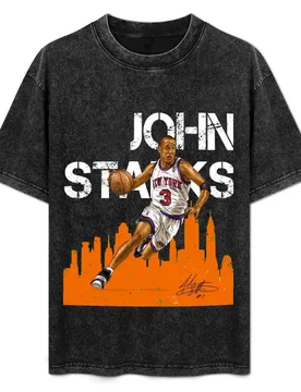 John Starks New York Basketball Shirt T-Shirt UV Sun Protection Tee Shirt - Aliexpress - FashionsVida
