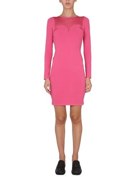 Slim Fit Viscose Knit Dress