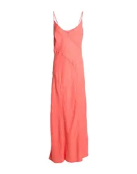 Maxi-Kleid Damen Koralle 34 Damen
