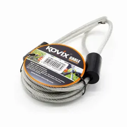 Cavo di Sicurezza per Casco 6mm x 180cm KCB6-180 taglia unica
