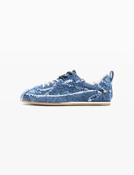 Zapatillas 100% Algodón, Mujer, Algodon, Azul, 36