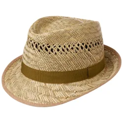 Airy Trilby Straw Hat by - nature - Female - Size: S (54-55 cm)