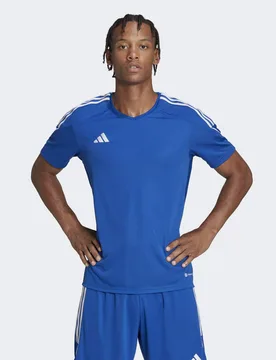 Mens Tiro 23 League Jersey - Blue & White Recycled Material - Size Large - adidas performance - FashionsVida