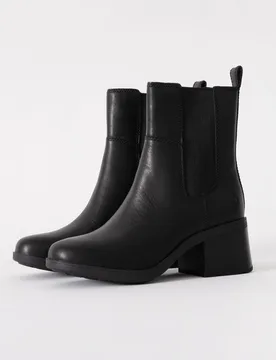 Womens Bellevaux Chelsea Boot In Black Leather - Size Uk 7 - Timberland - FashionsVida