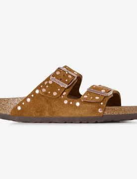 Arizona Suede Rivet Mink camel 39