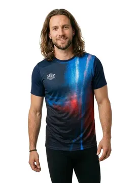 Sweat-shirt Pro Training Graphic Baritone Blue/Dazzling Blue/Goji Berry 2XL