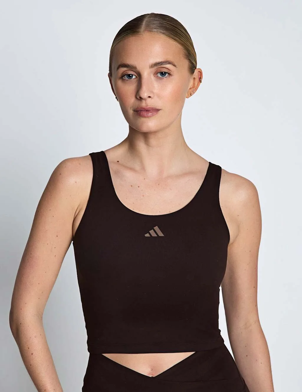 ReSet Crew Neck Oversized Top Brown female - Adidas - FashionsVida
