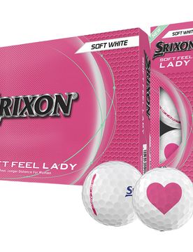 Golfbälle Soft Feel Lady VALENTINE - 12er Pack