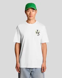 Men's Botanical Graphic T-Shirt in White