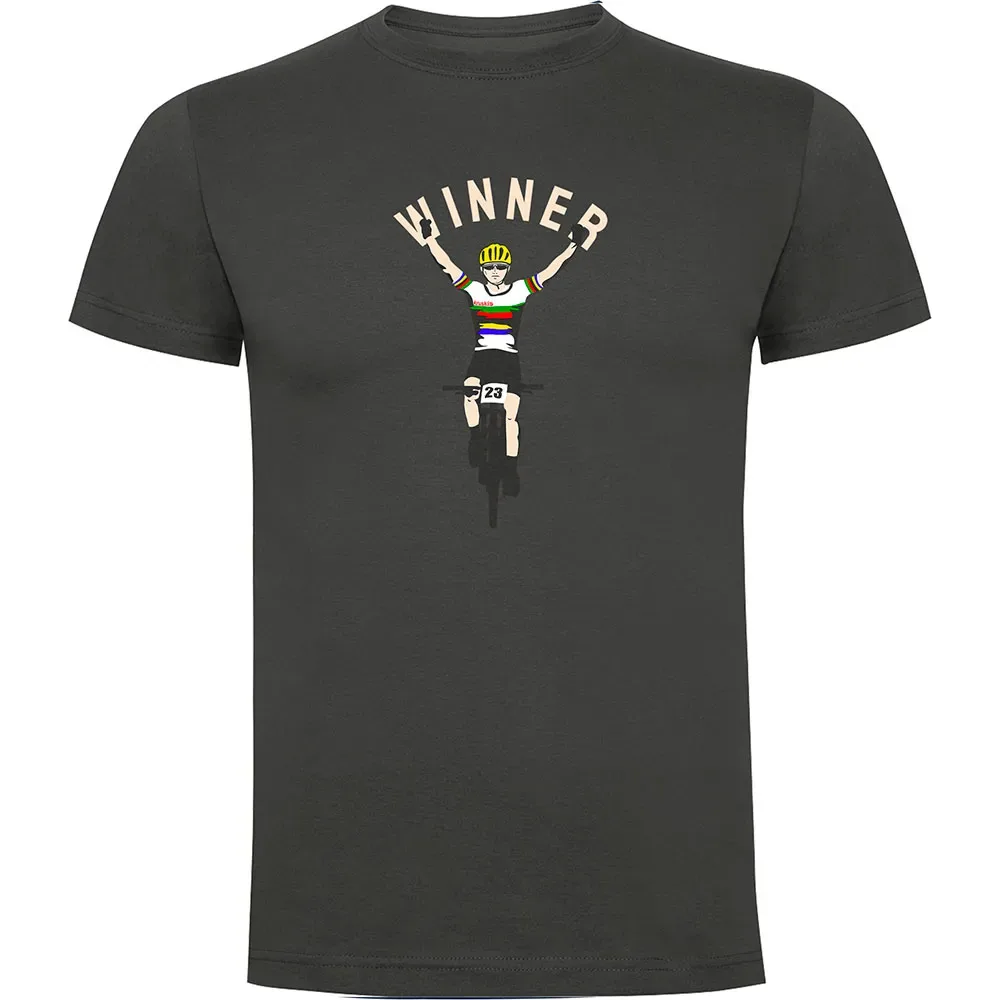Maglietta A Maniche Corte Winner Dark Grey - Kruskis - FashionsVida