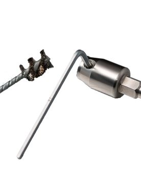 Hermann Adapter-Bürsten-Set für Steck-Schwenkschlüssel M12