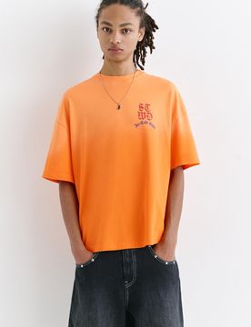 T-Shirt Stwd Boxy Arancione