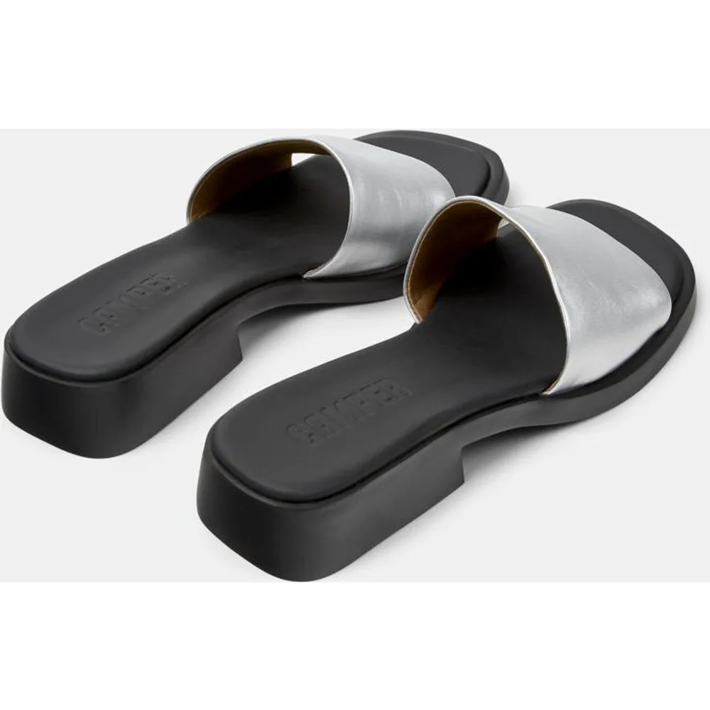 Sandalias de tacón de mujer de piel dana - Camper - FashionsVida