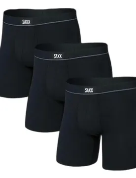 Boxers Essential 3 Unità Black L