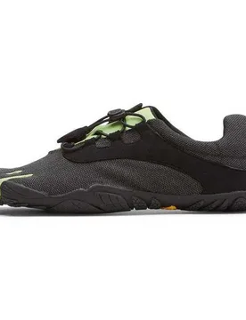 V-run Retro Running Shoes Black / Green / Black EU 37 Women - Vibram Fivefingers - FashionsVida