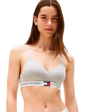 Reggiseno Uw0uw05715 Bralette Push-up Light Grey Heather S